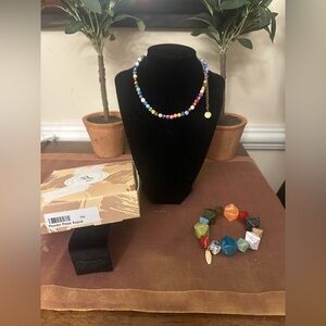 Plunder Design Posse August 2021 Set: Ring, Necklace & Bracelet NIB